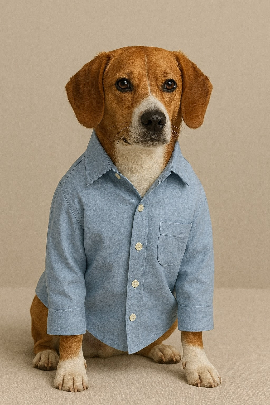 Camisa azul