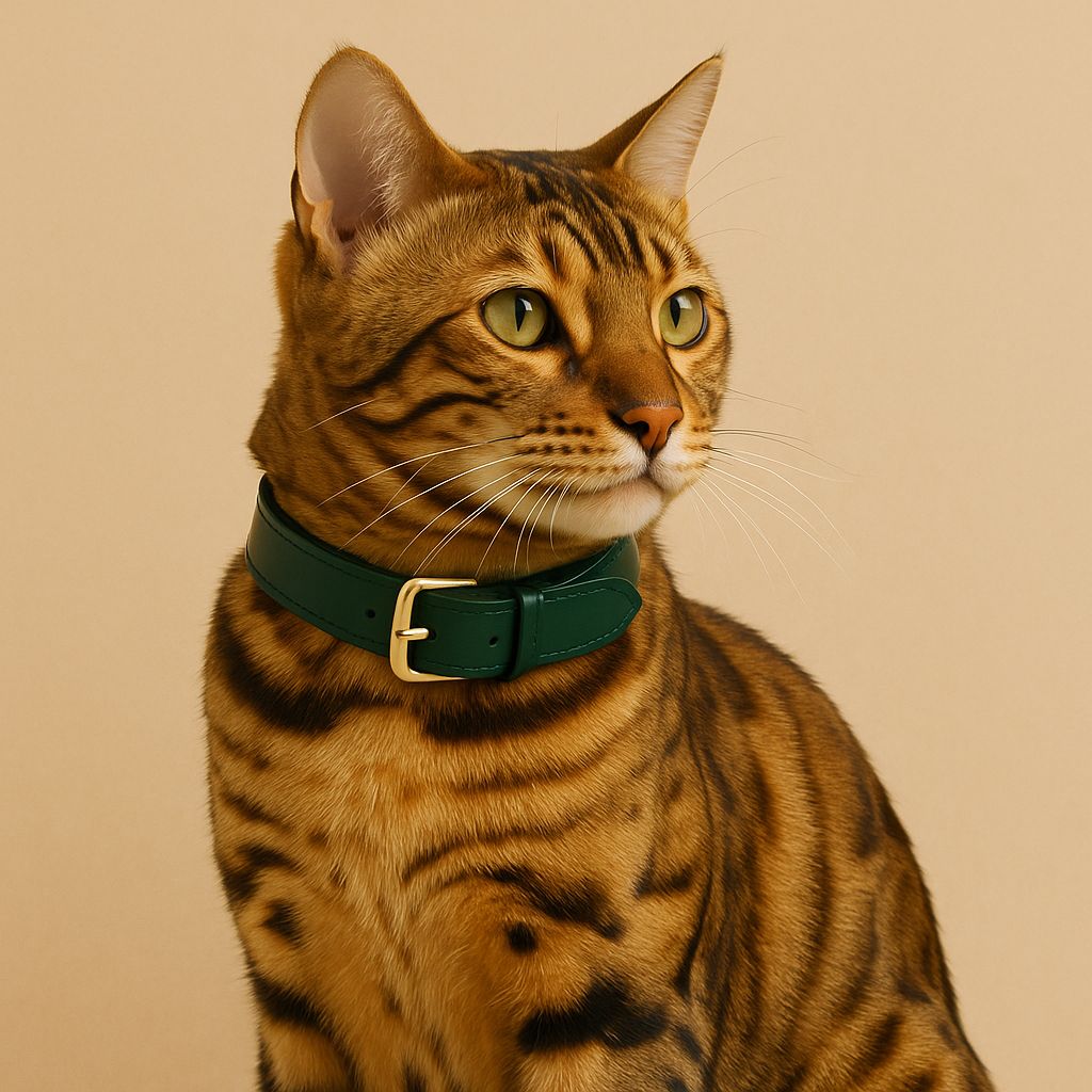 Coleira verde