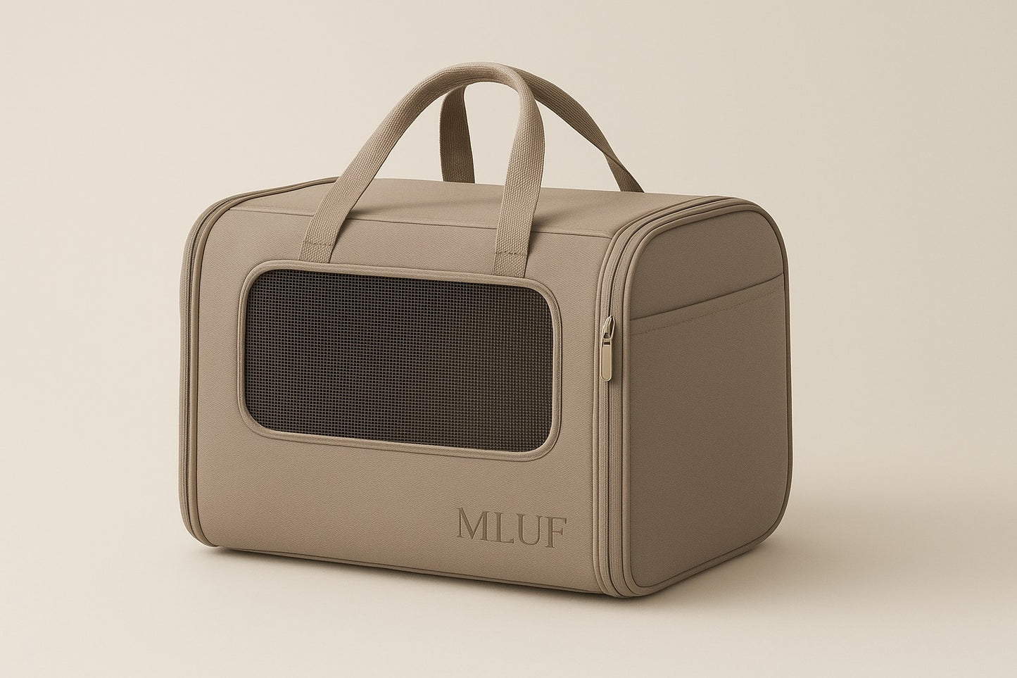 Transportadora c/janela creme